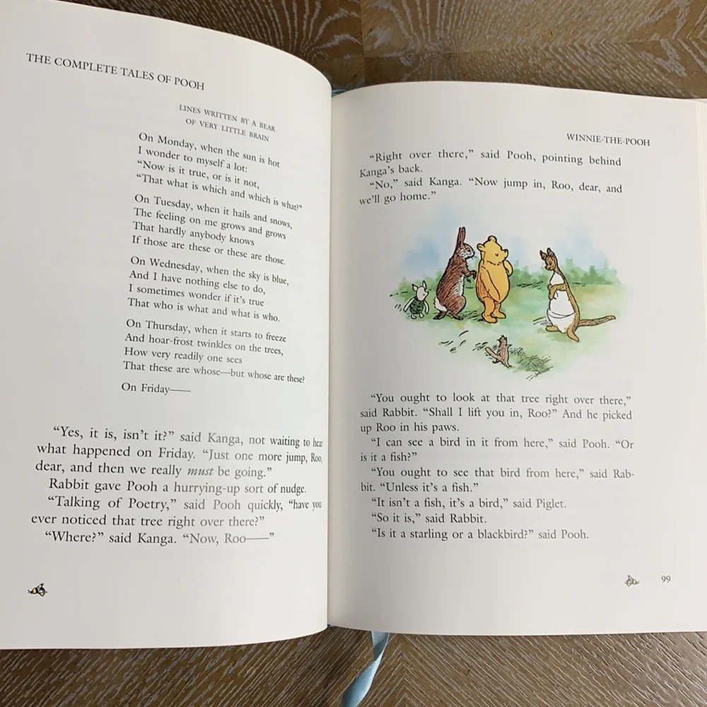A.A. MILNE The Complete Tales of Winnie the Pooh 334 Page Children’s Book